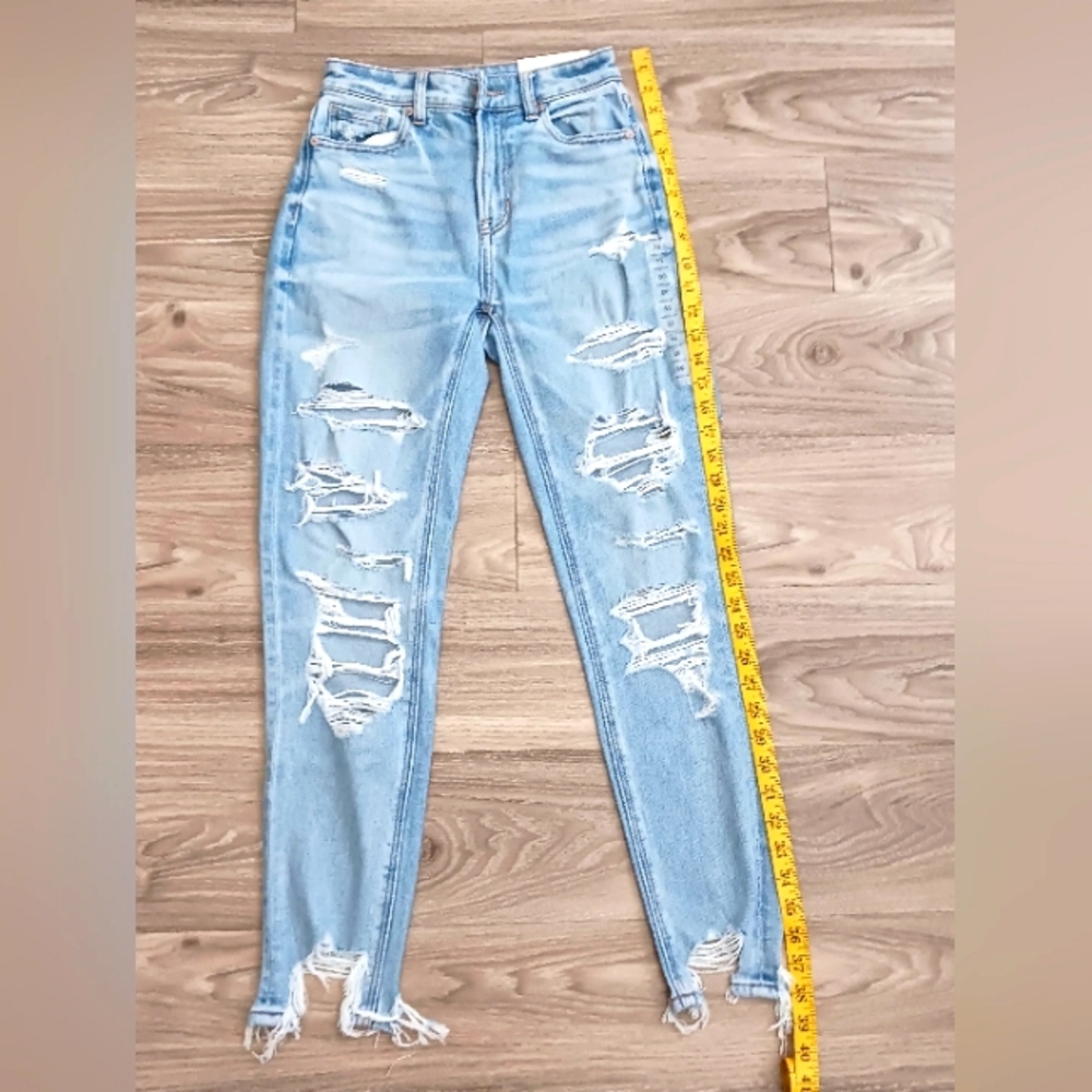 American EaglJeane Outfitters Stretch Mom eans Sz 00 24W